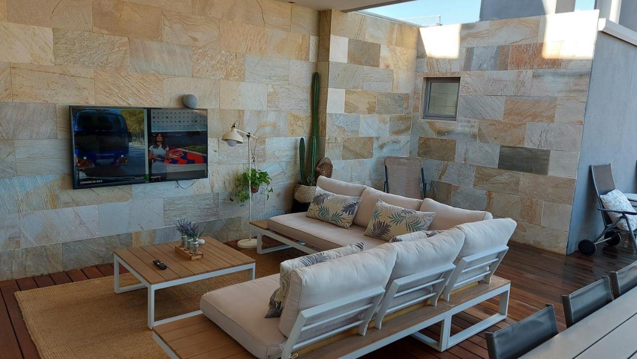 Ferienwohnung Atico De Lujo Con Jacuzzi Climatizado En Terraza Elche Exterior foto