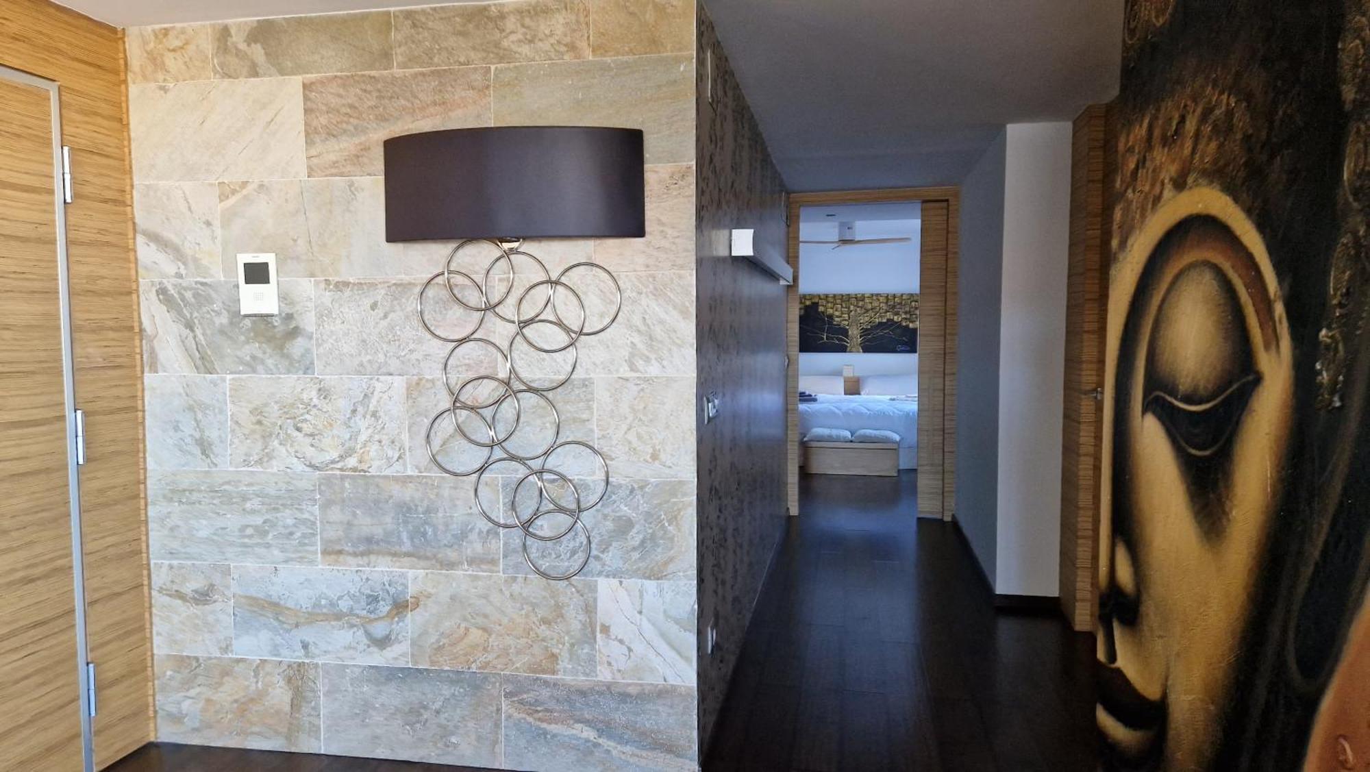 Ferienwohnung Atico De Lujo Con Jacuzzi Climatizado En Terraza Elche Exterior foto